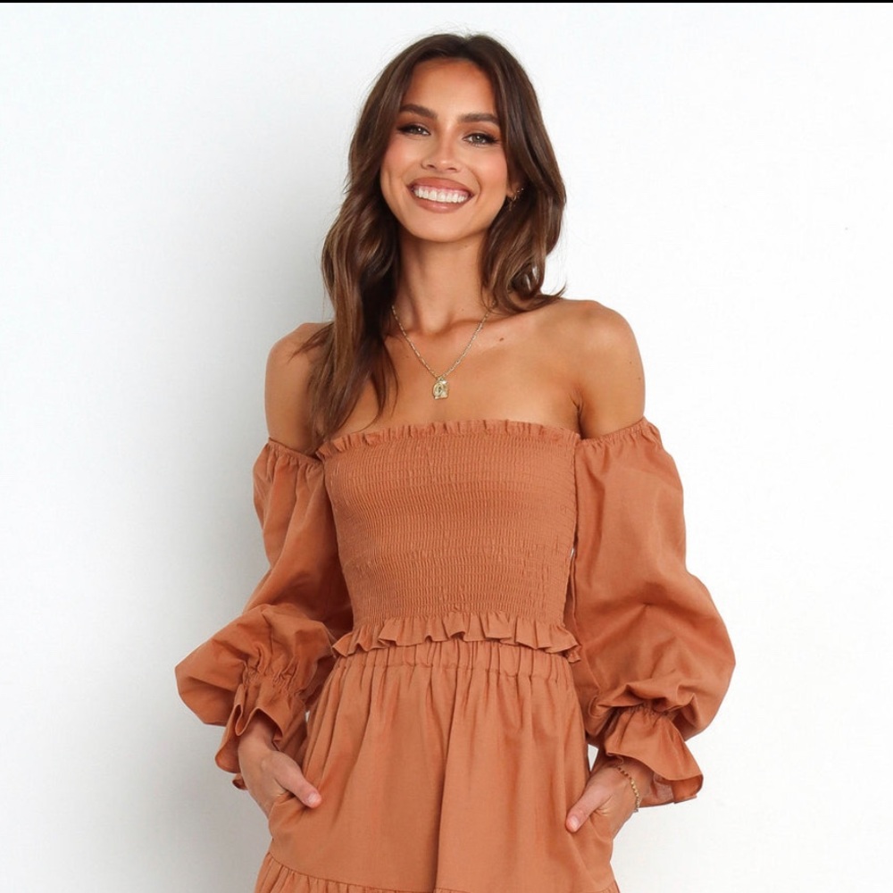 Gabriella Top - Tan